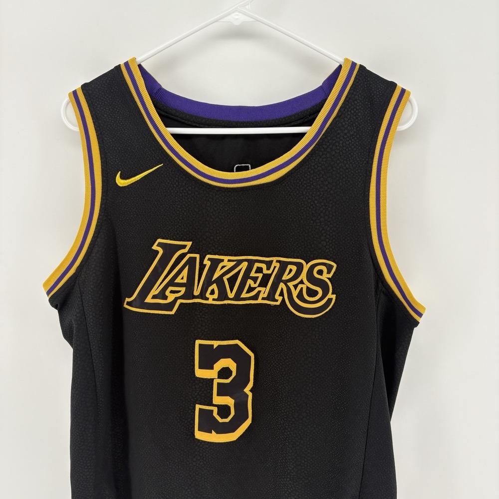 Nike Los Angeles Lakers Anthony Davis #3 Earned Swingman Jersey XL 52